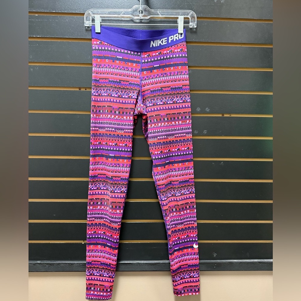 Nike Pro Dri-Fit Aztec Print Leggings S